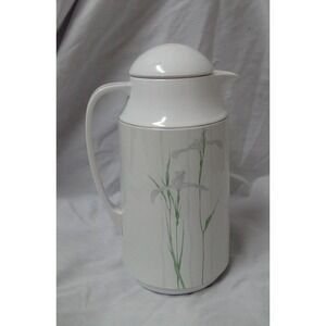 Corelle Shadow Iris Serving Carafe 1-Qt Therma Hot Cold Coffee Tea Purple #107